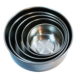 Bulk Steel Food Storage Bowls w/ Lids For Office & Home